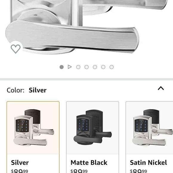 Electronic Touchscreen Door Lock - Picture 2 of 5